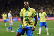 Vini Jr. marcou o gol que selou a classificação do Brasil para a Copa do Mundo