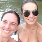 Lua Blanco e Marcela Nunes posam sorridentes para o Instagram Lua Blanco e Marcela Nunes posam sorridentes para o Instagram