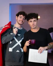 Paulo Guerra e o namorado, Vitor Chaves