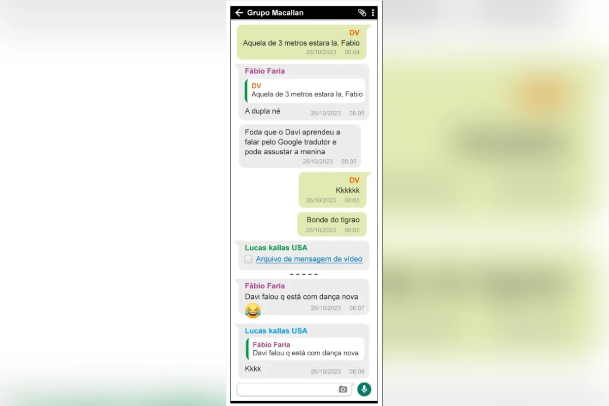 “Fala, meu amor”: mensagens mostram proximidade entre Alcolumbre e Vorcaro - imagem 2 “Fala, meu amor”: mensagens mostram proximidade entre Alcolumbre e Vorcaro - imagem 2