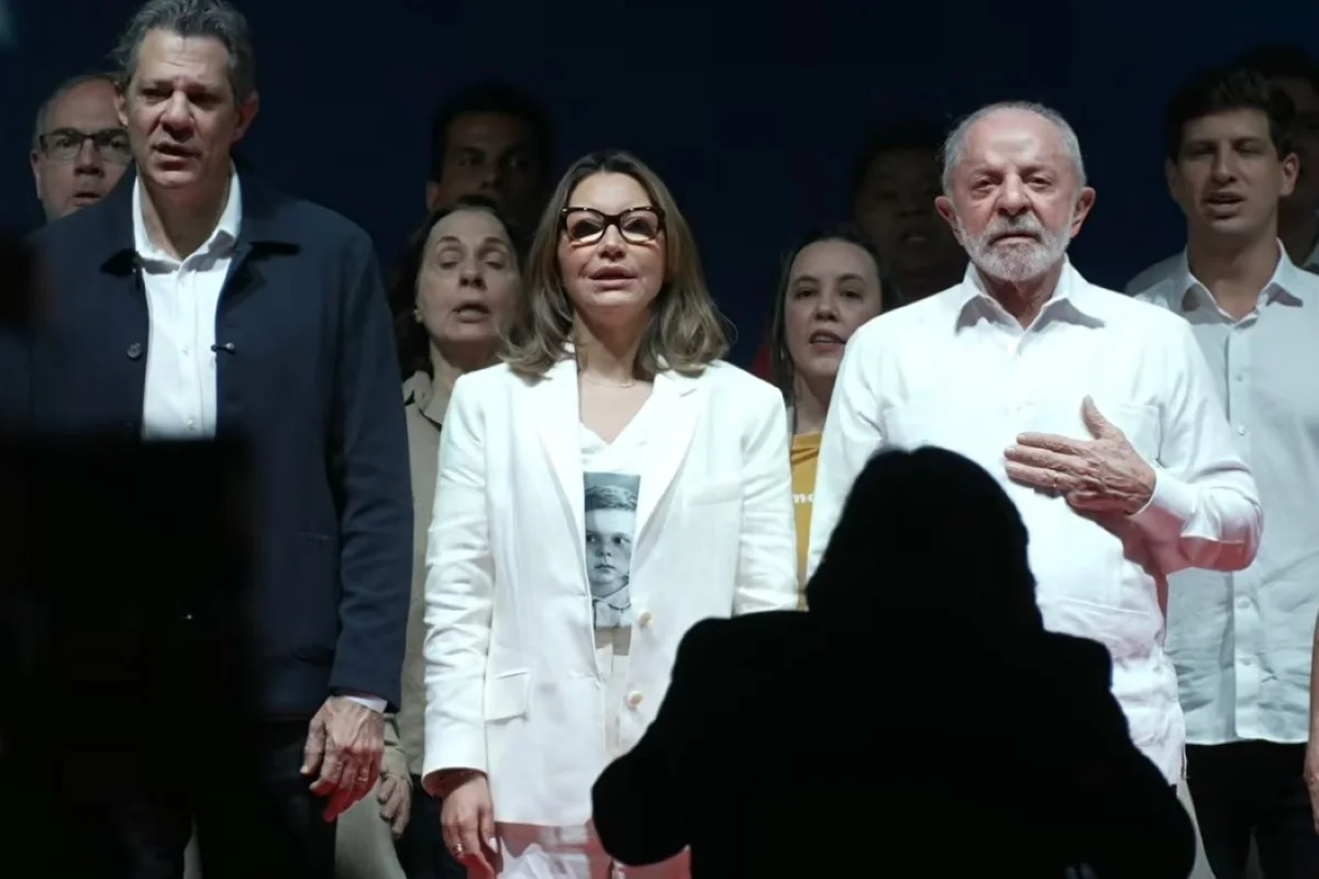 O presidente Lula na convenção do PT em SP que confirmou sua candidatura à reeleição O presidente Lula na convenção do PT em SP que confirmou sua candidatura à reeleição