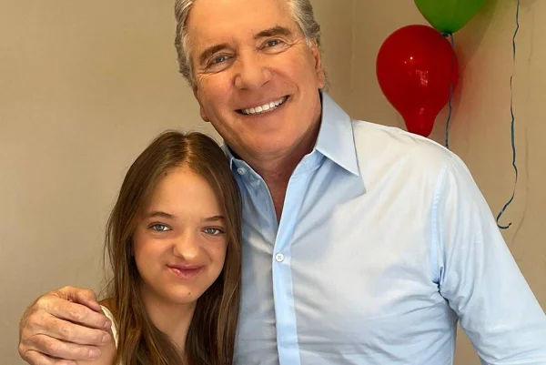 Foto colorida de Rafa Justus com Roberto Justus - Metrópoles