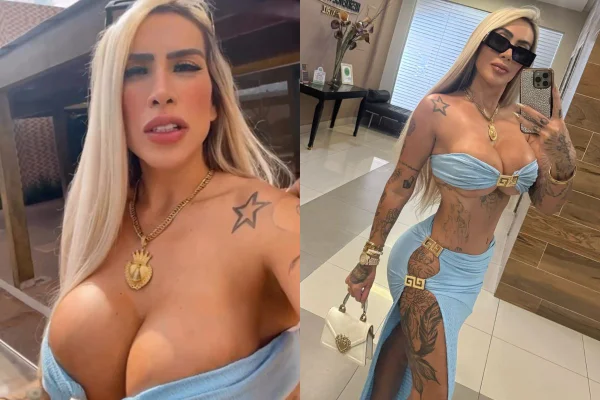 Montagem colorida de Juju Ferrari - Metrópoles