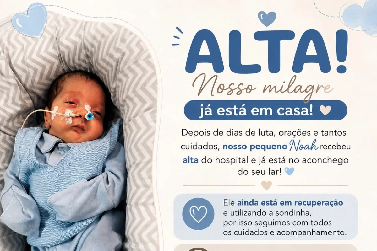 Bebê que foi dado como morto e apresentou sinais vitais horas depois em Rio Claro recebe alta nessa quarta (12/8) Bebê que foi dado como morto e apresentou sinais vitais horas depois em Rio Claro recebe alta nessa quarta (12/8)