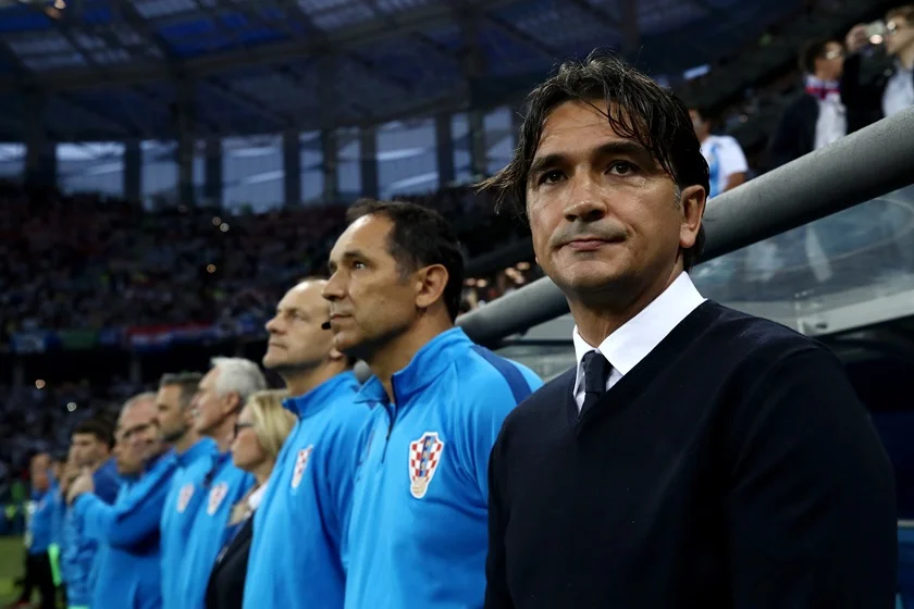 Zlatko Dalic, treinador da Croácia Zlatko Dalic, treinador da Croácia