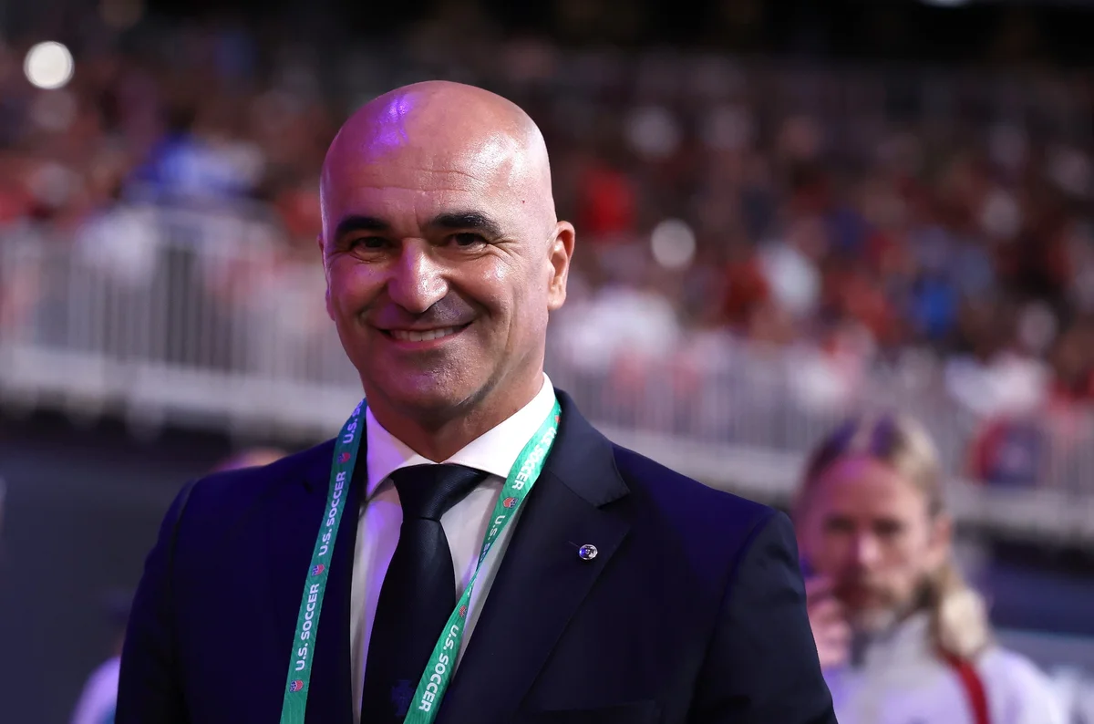 Roberto Martínez foi o treinador da equipe na Copa do Mundo Roberto Martínez foi o treinador da equipe na Copa do Mundo