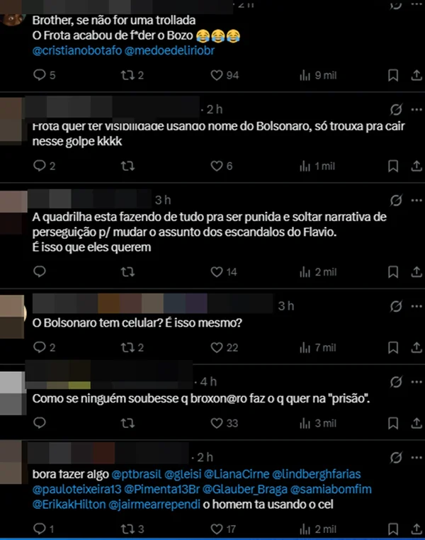 Ligação de Alexandre Frota ao vivo gera suspeita de contato com Bolsonaro - destaque galeria