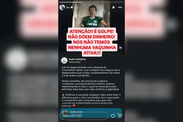 Imagem colorida do perfil oficial de Lito Sousa, influenciador diagnosticado com doença rara - Metrópoles