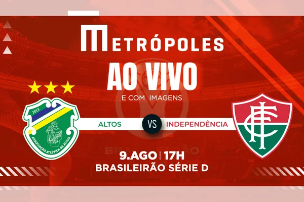 Série D: assista ao vivo e com imagens Altos-PI x Independência-AC