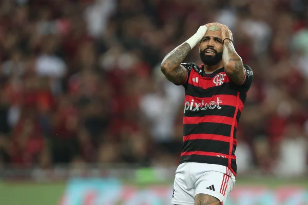 Presidente do Flamengo, Rodolfo Landim fala sobre situação de Gabigol