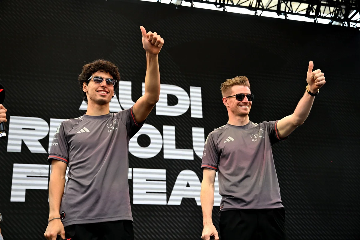 Bortoleto e Hulkeneberg continuam na Audi para a temporada 2027. Bortoleto e Hulkeneberg continuam na Audi para a temporada 2027.