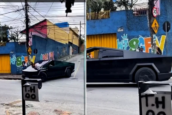 cybertruck flagrada em favela de BH Pedreira Prado Lopes