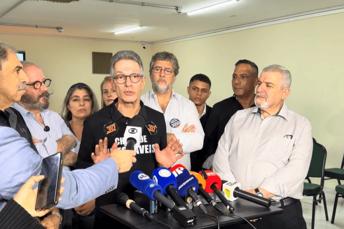 O candidato do Novo à Presidência, Romeu Zema O candidato do Novo à Presidência, Romeu Zema
