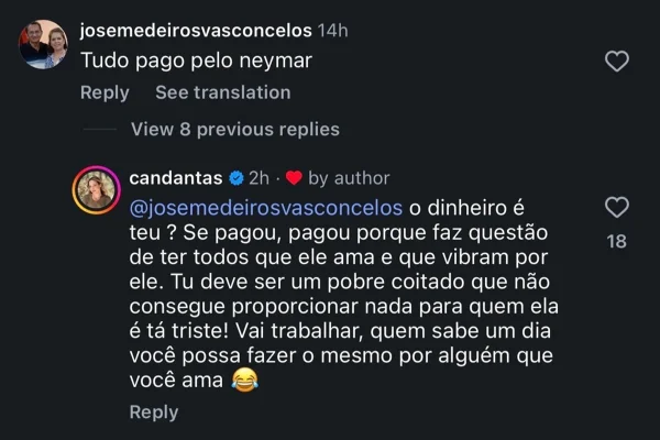 Carol Dantas fala de ida à Copa e web vê indireta para Amanda Kimberly - destaque galeria Carol Dantas fala de ida à Copa e web vê indireta para Amanda Kimberly - destaque galeria