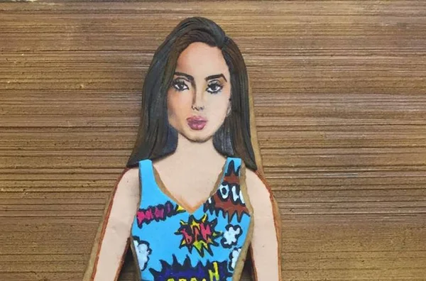 Confeiteira de Brasília cria biscoitos com rosto de Anitta e Ivete