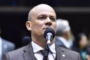 O deputado Cabo Gilberto Silva (PL-PB), indiciado pela PF por discurso na Câmara