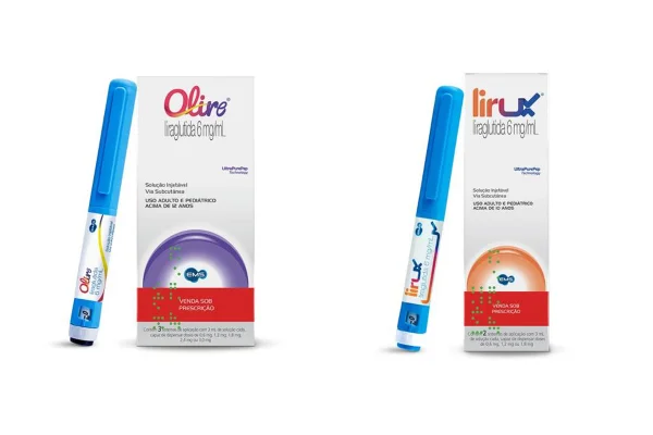 Foto de canetas injetáveis da EMS para obesidade e diabetes - Metrópoles