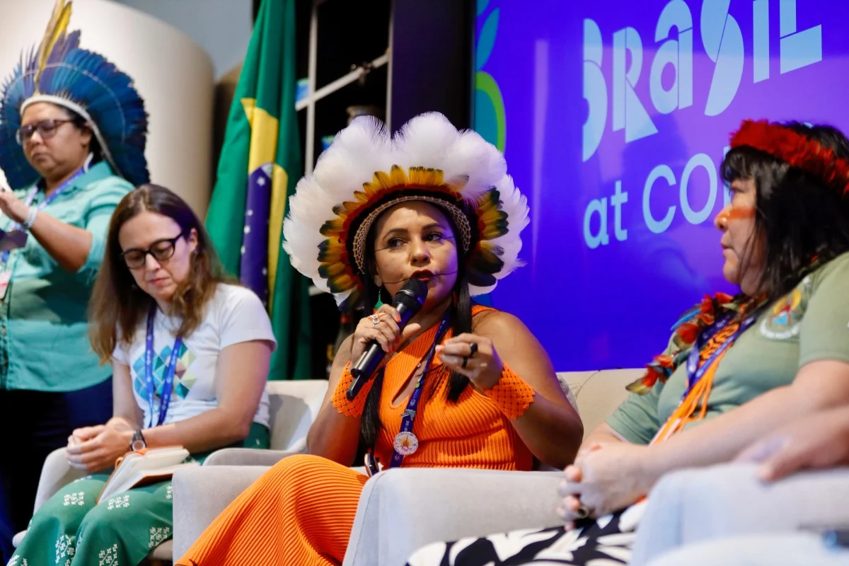 O direito de povos originários e preservação da natureza foram tópicos brasileiros na COP28 O direito de povos originários e preservação da natureza foram tópicos brasileiros na COP28