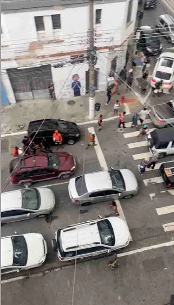 Arrastão na Cracolândia em SP Arrastão na Cracolândia em SP