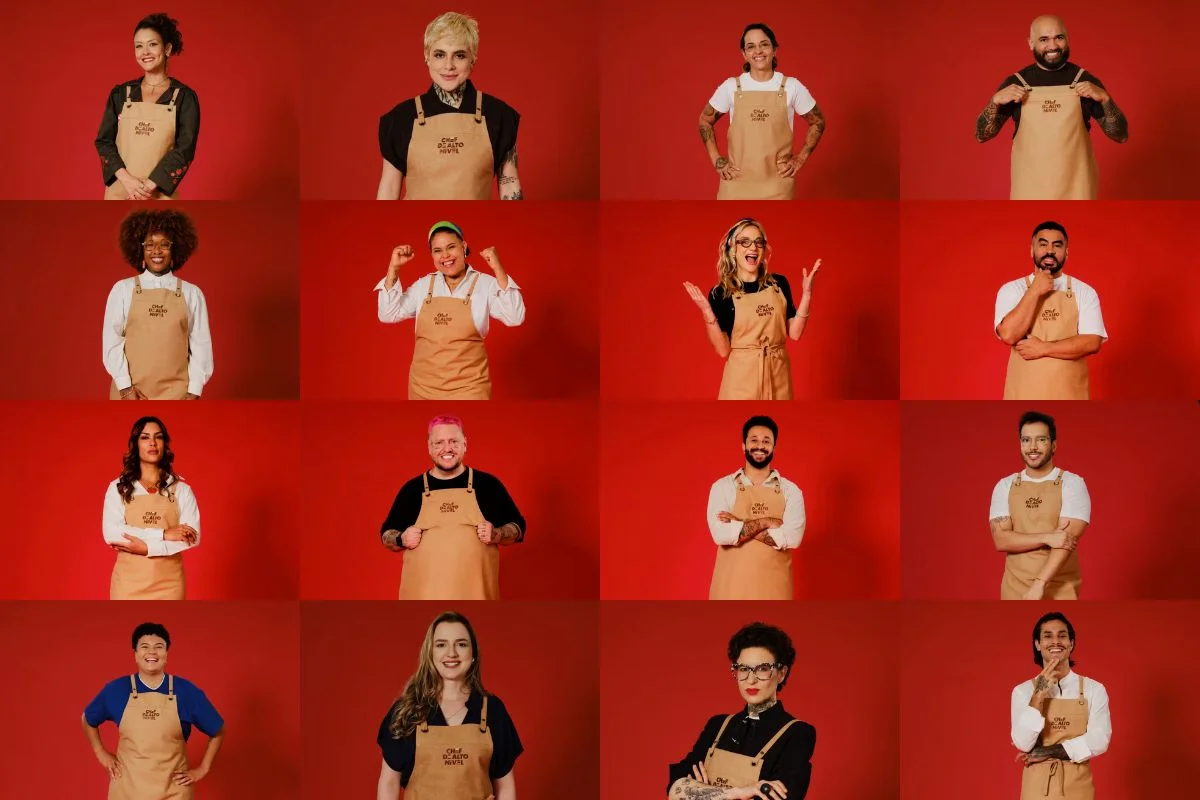 Chef de Alto Nível: conheça os 24 participantes da segunda temporada