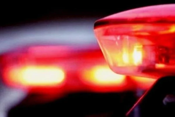 imagem colorida giroflex de uso policial