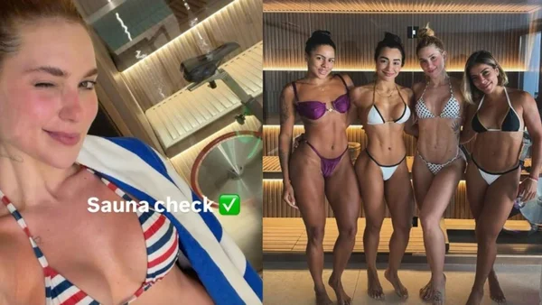 Virginia Fonseca usa sauna no inverno: é mais saudável que no calor?
