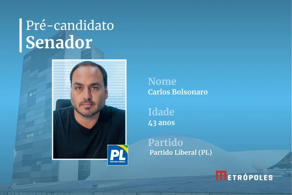 PL confirma Carlos Bolsonaro e Carol De Toni para o Senado em SC - destaque galeria PL confirma Carlos Bolsonaro e Carol De Toni para o Senado em SC - destaque galeria