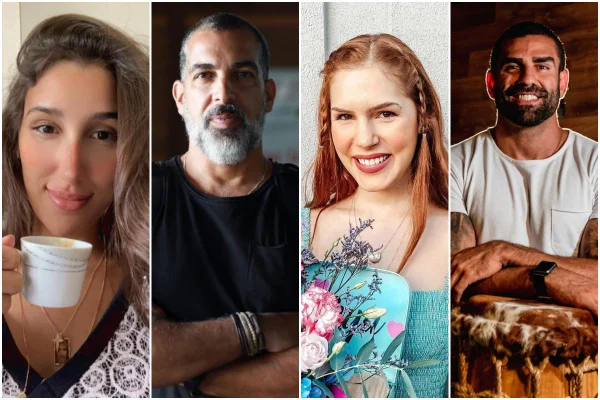 Fernanda Gonzaga, Gustavo Moreno, Julia Zardo e Jorge Salomão