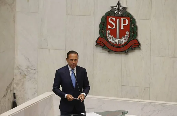 Assembleia Legislativa dá posse a Doria como governador de São Paulo