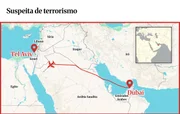 Avião desviou rota após ataque a piloto
