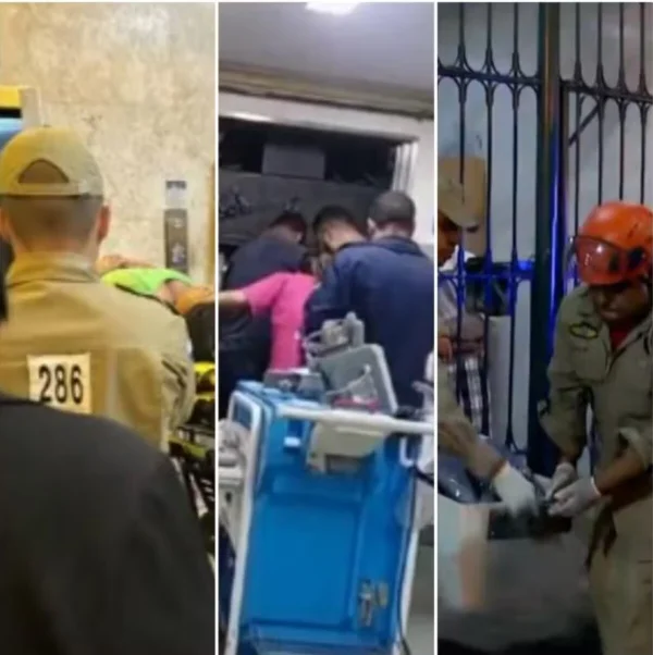imagem colorida. Três acidentes envolvendo elevadores no Rio de Janeiro em menos de 24 horas