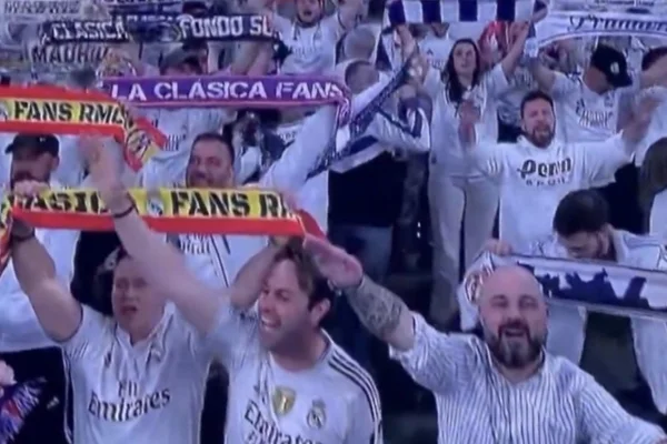 Real Madrid expulsa sócio que fez gesto nazista em jogo da Champions