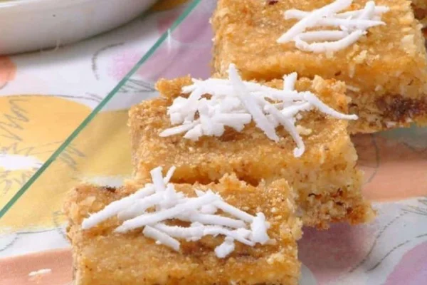 barrinha de cereal de aveia e coco