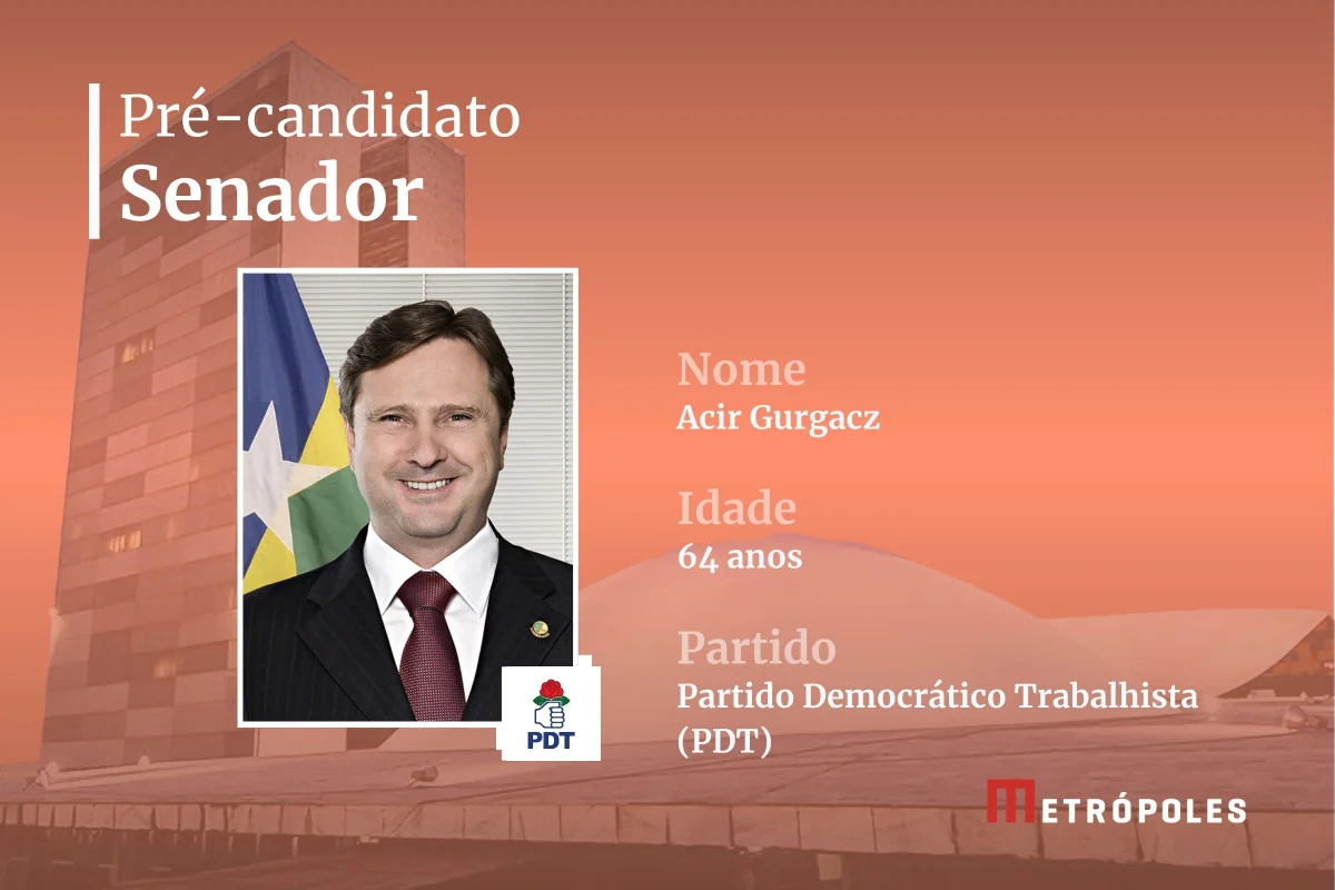 Saiba quem são os pré-candidatos ao governo e senado de Rondônia - imagem 10 Saiba quem são os pré-candidatos ao governo e senado de Rondônia - imagem 10