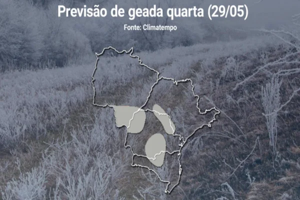 Regiões do sul devem enfrentar geada nesta quarta/Metrópoles