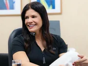 Secretária de Infraestrutura Hídrica e Saneamento da Bahia, Larissa Moraes (MDB)