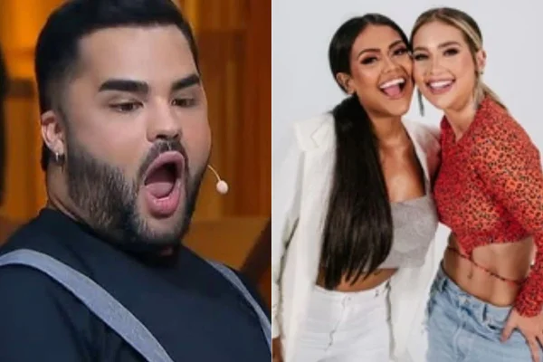 Lucas Guedez, Camila Loures e Virginia Fonseca
