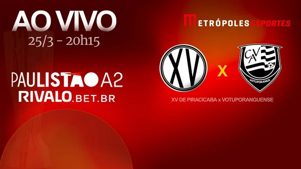 Paulistão A2 2026: veja XV de Piracicaba x Votuporanguense ao vivo