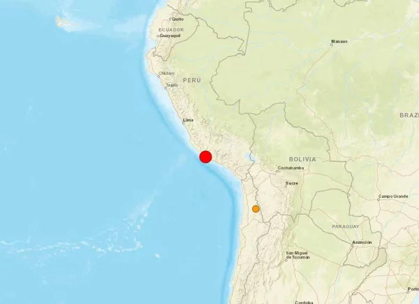 imagem colorida terremoto peru