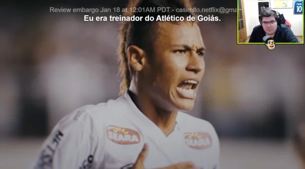 Mais de 538k: Casimiro bate recorde na Twitch com doc de Neymar