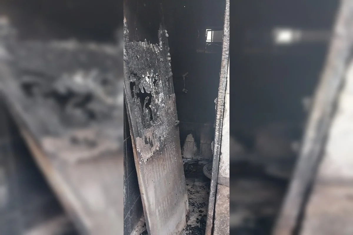 Casal com 5 filhos tem casa destruída por incêndio no DF: “Perdemos tudo” - imagem 7 Casal com 5 filhos tem casa destruída por incêndio no DF: “Perdemos tudo” - imagem 7