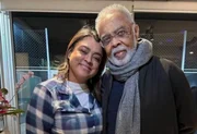Preta com o pai, Gilberto Gil Preta com o pai, Gilberto Gil