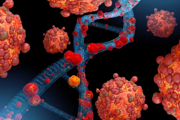 Imagem em 3D do vírus mpox - Metrópoles