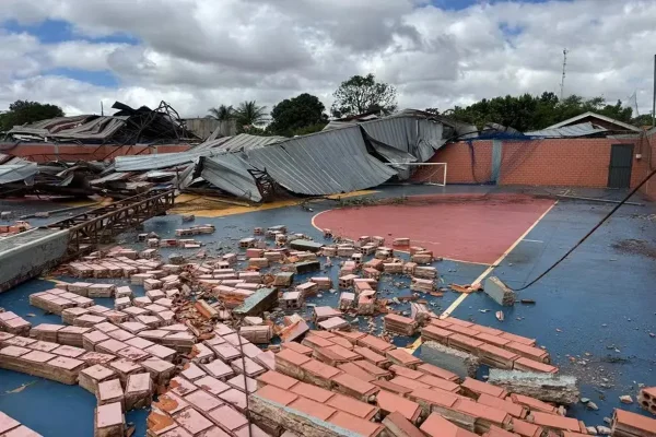 Imagem colorida, Temporal atinge 27 municípios do Paraná- Metrópoles