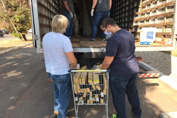 Vídeo: PCDF apreende uma tonelada de maconha no DF