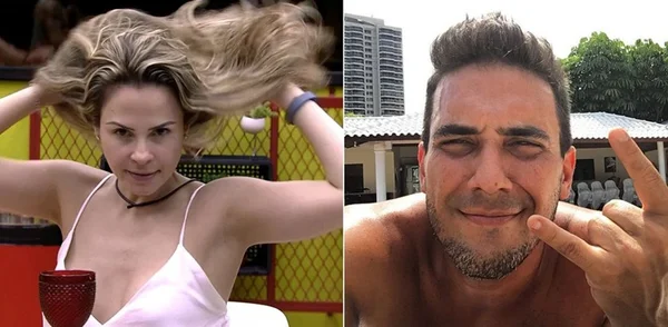 Olha ela de novo! Ana Paula investe em André Marques, mas apresentador se esquiva