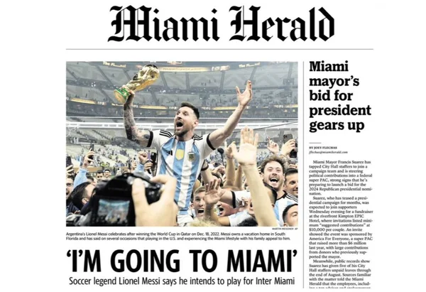 O que dirá a manchete do Miami Herald desta quinta-feira (8/6)