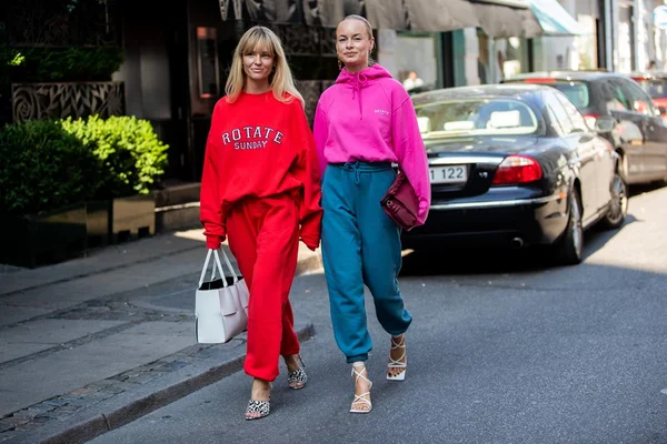 Looks de moletom da Semana de Moda de Copenhagen