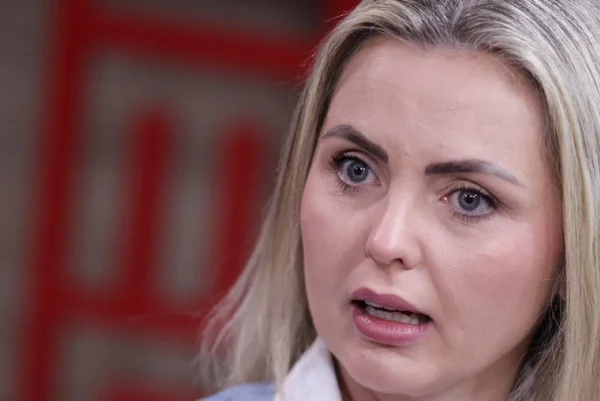 A candidata à Presidência Clariana Barão (Democracia Cristã)