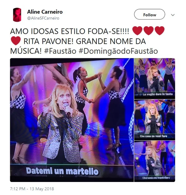 Rita Pavone leva internet à loucura ao sentar no colo de Fiuk - destaque galeria Rita Pavone leva internet à loucura ao sentar no colo de Fiuk - destaque galeria